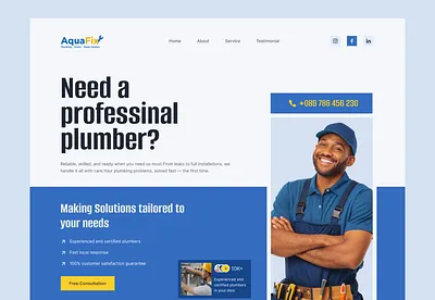 Plumbing Website